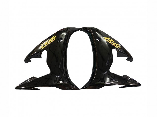 Billigste Yamaha YZF R6 Motorrad Verkleidung 2003-2004 - Glanzendes Schwarz Gold Aufkleber