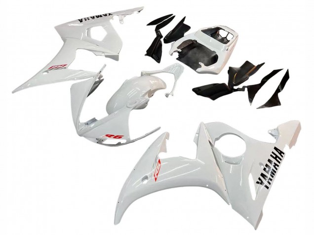 Billigste Yamaha YZF R6 Motorrad Verkleidung 2003-2004 - Weiss