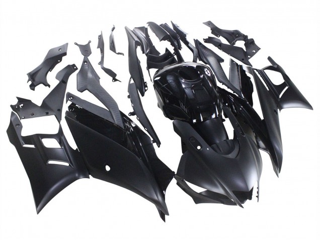 Billigste Yamaha YZF R3/R25 Motorrad Verkleidung 2022-2024 - Matt Schwarz