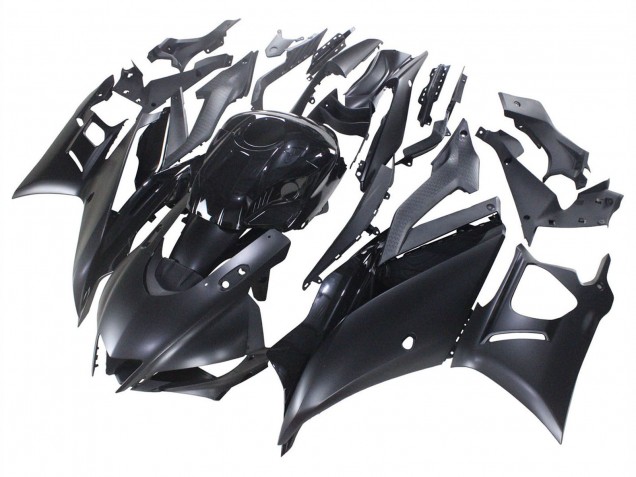 Billigste Yamaha YZF R3/R25 Motorrad Verkleidung 2022-2024 - Matt Schwarz