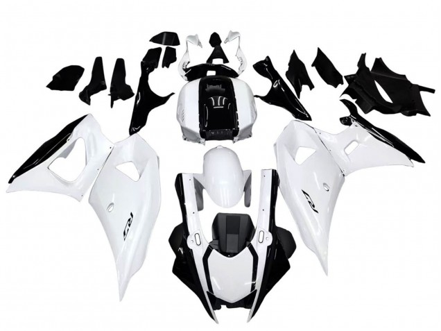 Billigste Yamaha YZF R7 Motorrad Verkleidung 2021-2024 - Glanzendes Weiss