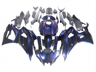 Billigste Yamaha YZF R7 Motorrad Verkleidung 2021-2024 - Gradient Blau Lila