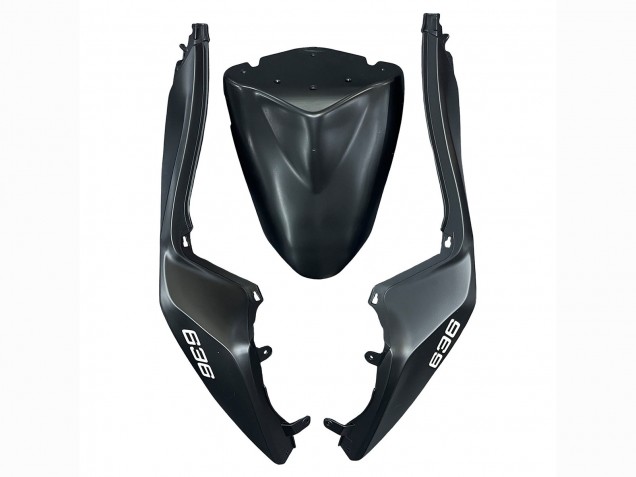 Billigste Kawasaki ZX6R Motorrad Verkleidung 2013-2018 - Matt Schwarz