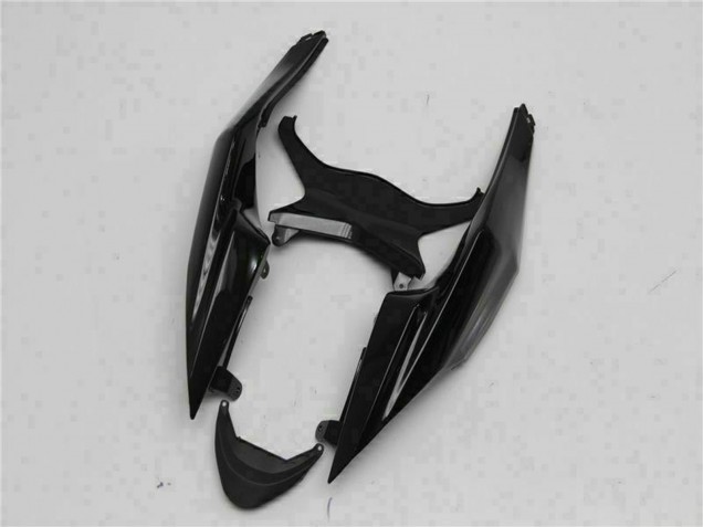 Billigste Kawasaki ZX6R Motorrad Verkleidung 2009-2012 - Glanzendes Schwarz Weiss