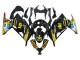Billigste Kawasaki EX300 Motorrad Verkleidung 2013-2024 - Glanzendes Schwarz Gelb Rot Grun Blau Weiss
