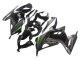 Billigste Kawasaki EX300 Motorrad Verkleidung 2013-2024 - Glanzendes Schwarz Matt Schwarz Grun