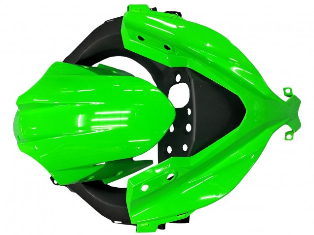 Billigste Kawasaki EX300 Motorrad Verkleidung 2013-2024 - Grun Silber Schwarz