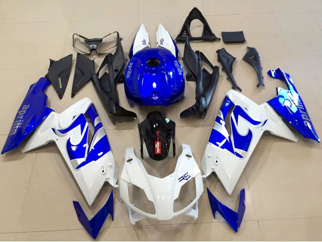 Billigste Aprilia RS125 Motorrad Verkleidung 2006-2011 - Weiss Blau Schwarz