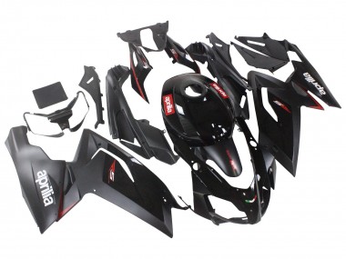 Billigste Aprilia RS125 Motorrad Verkleidung 2006-2011 - Glanzendes Schwarz Rot Weiss Aufkleber
