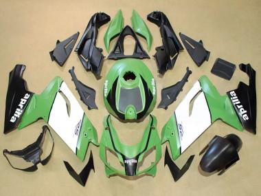Billigste Aprilia RS125 Motorrad Verkleidung 2006-2011 - Grun Weiss Schwarz