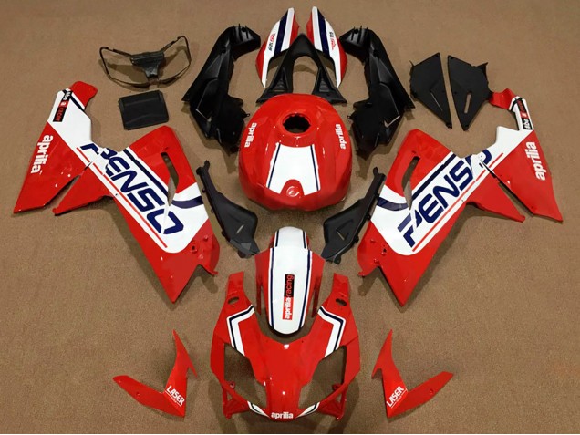 Billigste Aprilia RS125 Motorrad Verkleidung 2006-2011 - Rot Weiss