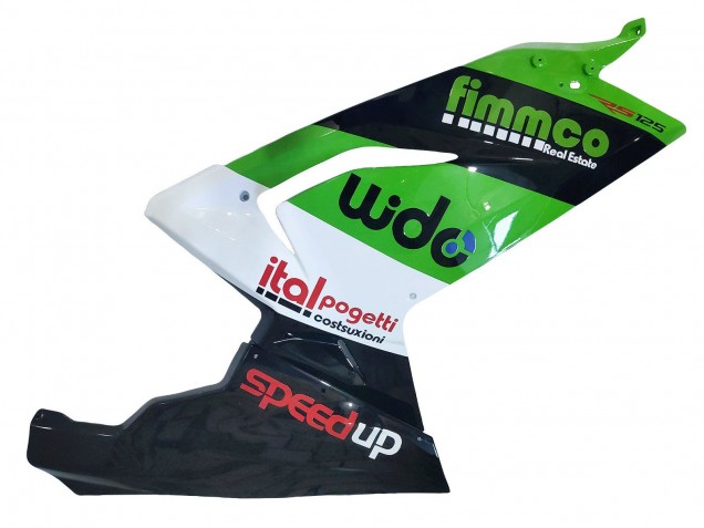Billigste Aprilia RS125 Motorrad Verkleidung 2006-2011 - Grun Weiss Schwarz
