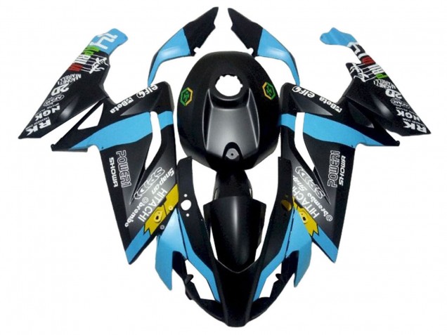 Billigste Aprilia RS125 Motorrad Verkleidung 2006-2011 - Hellblau Schwarz Gelb