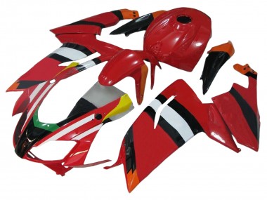 Billigste Aprilia RS125 Motorrad Verkleidung 2006-2011 - Rot Weiss Schwarz Gelb Grun