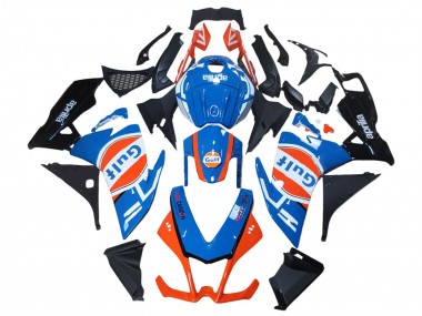 Billigste Aprilia RS4 50 125 Motorrad Verkleidung 2012-2018 - Weiss Blau Orange Glanzendes Schwarz Gulf