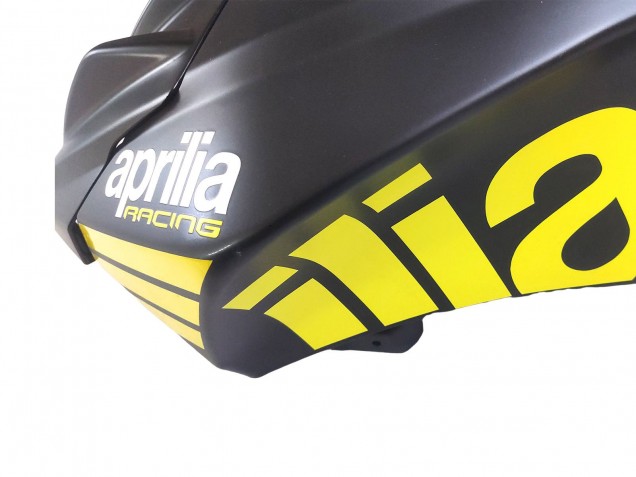 Billigste Aprilia RS4 50 125 Motorrad Verkleidung 2012-2018 - Gelb Matt Schwarz