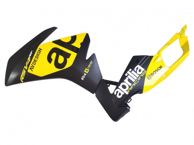 Billigste Aprilia RS4 50 125 Motorrad Verkleidung 2012-2018 - Gelb Matt Schwarz