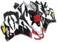 Billigste Aprilia RS4 50 125 Motorrad Verkleidung 2012-2018 - Weiss Rot Gelb Glanzendes Schwarz