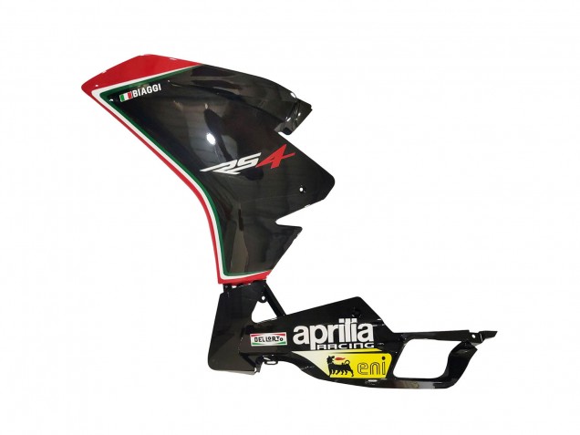 Billigste Aprilia RS4 50 125 Motorrad Verkleidung 2012-2018 - Weiss Rot Gelb Glanzendes Schwarz