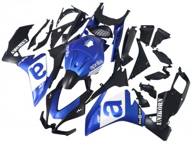Billigste Aprilia RS4 50 125 Motorrad Verkleidung 2012-2018 - Blau Weiss Matt Schwarz