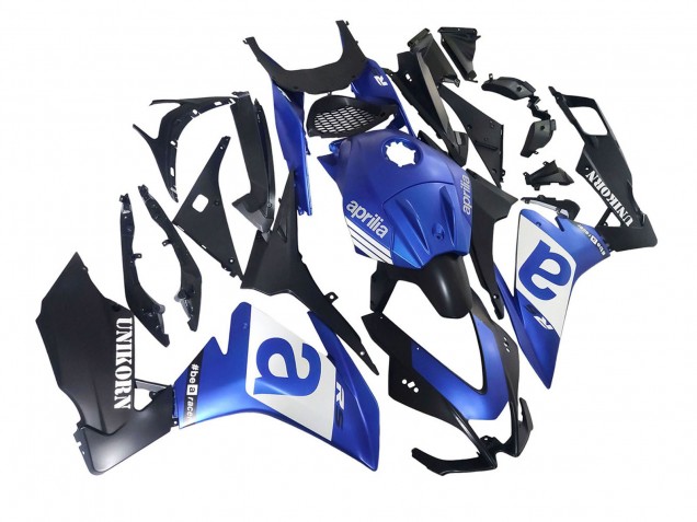 Billigste Aprilia RS4 50 125 Motorrad Verkleidung 2012-2018 - Blau Weiss Matt Schwarz