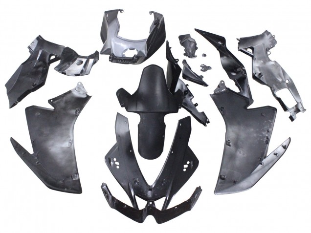 Billigste Aprilia RS4 50 125 Motorrad Verkleidung 2012-2018 - Glanzendes Schwarz
