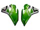 Billigste Aprilia RS4 50 125 Motorrad Verkleidung 2012-2018 - Weiss Grun Glanzendes Schwarz