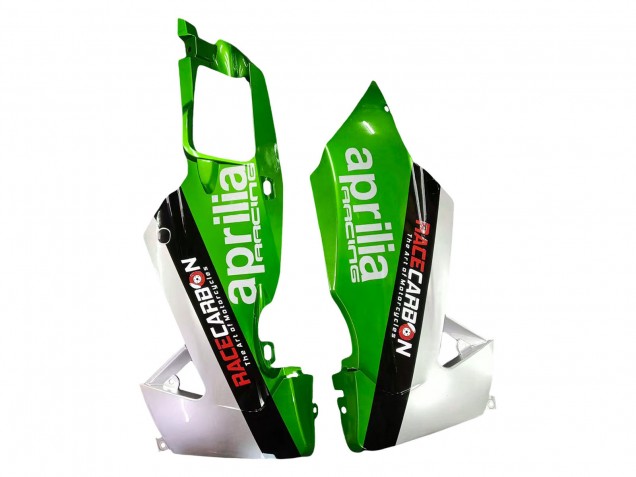 Billigste Aprilia RS4 50 125 Motorrad Verkleidung 2012-2018 - Weiss Grun Glanzendes Schwarz