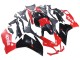 Billigste Aprilia RS4 50 125 Motorrad Verkleidung 2012-2018 - Rot Glanzendes Schwarz