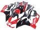 Billigste Aprilia RS4 50 125 Motorrad Verkleidung 2012-2018 - Rot Glanzendes Schwarz