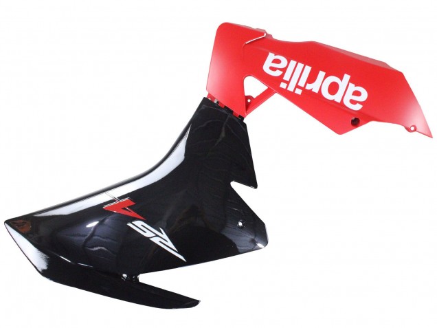 Billigste Aprilia RS4 50 125 Motorrad Verkleidung 2012-2018 - Rot Glanzendes Schwarz