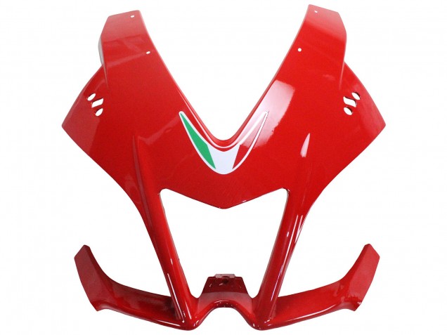 Billigste Aprilia RS4 50 125 Motorrad Verkleidung 2012-2018 - Rot Glanzendes Schwarz
