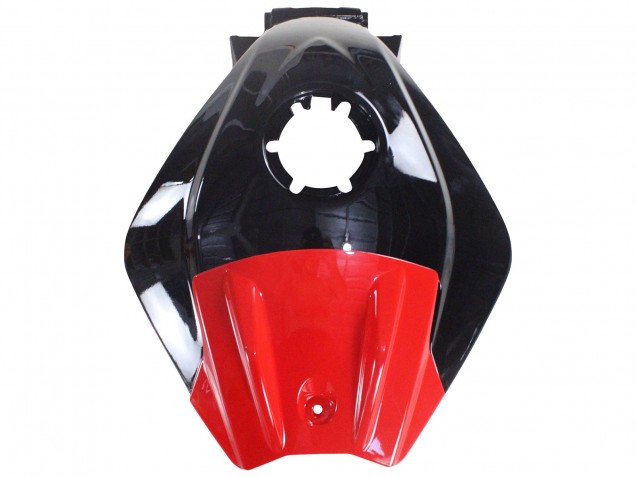 Billigste Aprilia RS4 50 125 Motorrad Verkleidung 2012-2018 - Rot Glanzendes Schwarz