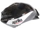 Billigste Aprilia RS4 50 125 Motorrad Verkleidung 2012-2018 - Silber Rot Glanzendes Schwarz