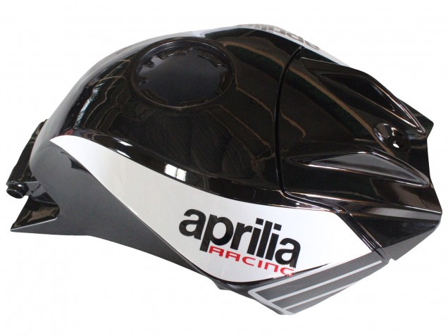 Billigste Aprilia RS4 50 125 Motorrad Verkleidung 2012-2018 - Silber Rot Glanzendes Schwarz
