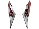 Billigste Aprilia RS4 50 125 Motorrad Verkleidung 2012-2018 - Silber Rot Glanzendes Schwarz