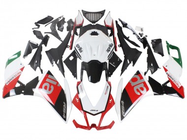 Billigste Aprilia RS4 50 125 Motorrad Verkleidung 2012-2018 - Weiss Rot Grun Glanzendes Schwarz