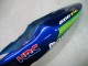 Billigste Honda CBR600 F4i Motorrad Verkleidung 2004-2007 - Blau Gelb Grun MoviStar