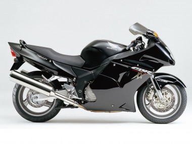 Billigste Honda CBR1100XX Blackbird Abs Motorrad Verkleidungen 1996-2007 - Glanzendes Schwarz