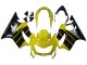 Billigste Honda CBR600 F4 Motorrad Verkleidung 1999-2000 - Gelb Glanzendes Schwarz