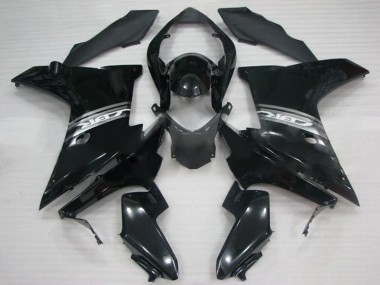 Billigste Honda CBR600F Motorrad Verkleidung 2011-2013 - Glanzendes Schwarz