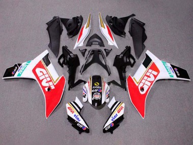 Billigste Honda CBR600F Motorrad Verkleidung 2011-2013 - Weiss Rot Gold Glanzendes Schwarz Givi