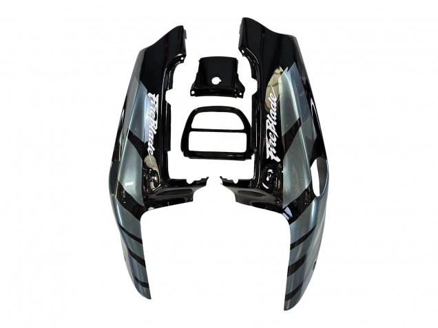 Billigste Honda CBR900RR 893 Motorrad Verkleidung 1992-1993 - Silber Glanzendes Schwarz