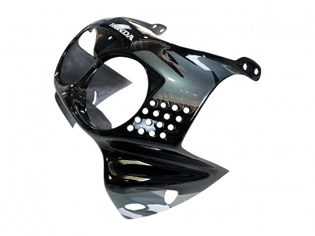 Billigste Honda CBR900RR 893 Motorrad Verkleidung 1992-1993 - Silber Glanzendes Schwarz