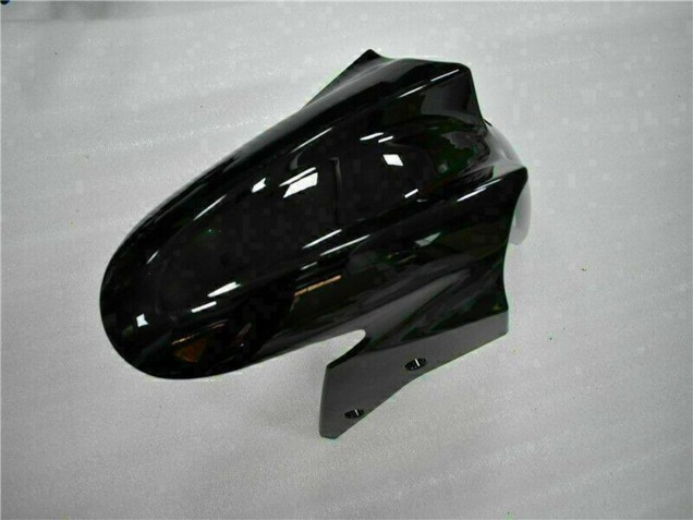 Billigste Kawasaki EX250 Motorrad Verkleidung 2008-2012 - Glanzendes Schwarz Grun
