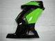 Billigste Kawasaki EX250 Motorrad Verkleidung 2008-2012 - Glanzendes Schwarz Grun