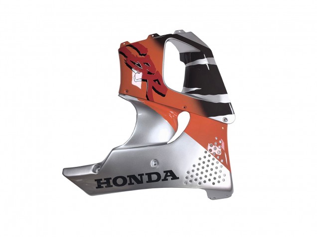 Billigste Honda CBR900RR 893 Motorrad Verkleidung 1994-1995 - Silber Orange Glanzendes Schwarz