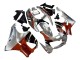 Billigste Honda CBR900RR 893 Motorrad Verkleidung 1996-1997 - Silber Rot Glanzendes Schwarz