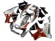 Billigste Honda CBR900RR 893 Motorrad Verkleidung 1996-1997 - Silber Rot Glanzendes Schwarz