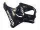 Billigste Honda CBR900RR 919 Motorrad Verkleidung 1998-1999 - Glanzendes Schwarz Weiss Aufkleber